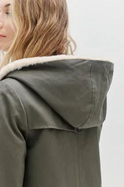 Parka Electra Vert Kaki Femme*CAROLL Store