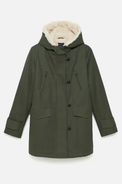 Parka Electra Vert Kaki Femme*CAROLL Store