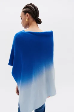 Poncho Baltidye Bleu Femme*CAROLL Clearance