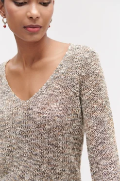 Pull Hugo En Maille Moulinee Femme*CAROLL Fashion