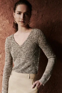 Pull Hugo En Maille Moulinee Femme*CAROLL Fashion