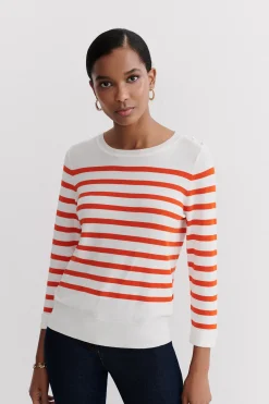 Pull Juliette Orange Femme*CAROLL Flash Sale