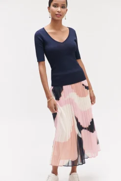 Pull Kate En Maille Cotelee Et Lurex Femme*CAROLL Cheap