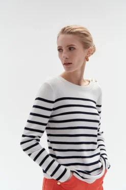 Pull Mariniere Louise Femme*CAROLL Cheap
