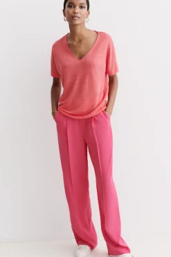 Pull Milane 100% Lin Femme*CAROLL Discount
