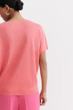 Pull Milane 100% Lin Femme*CAROLL Discount