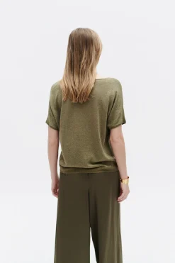 Pull Milane Vert Olive Femme*CAROLL Flash Sale