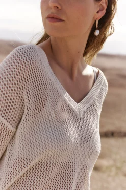 Pull Nino Facon Crochet Femme*CAROLL Best Sale