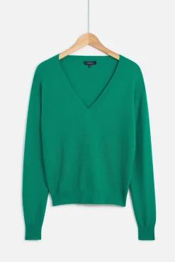 Pull Roxanne Vert Emeraude Femme*CAROLL Fashion