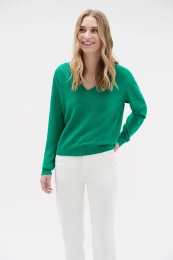 Pull Roxanne Vert Emeraude Femme*CAROLL Fashion