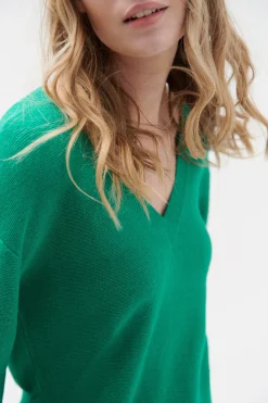 Pull Roxanne Vert Emeraude Femme*CAROLL Fashion