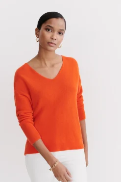 Pull Thelma Orange Femme*CAROLL Cheap