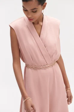 Robe Georgia Vieux Rose Femme*CAROLL Cheap