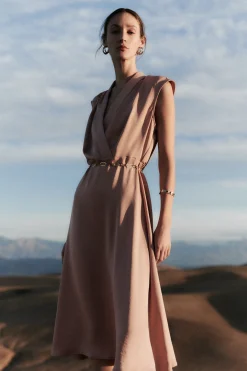 Robe Georgia Vieux Rose Femme*CAROLL Cheap