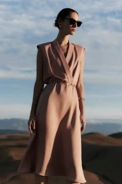 Robe Georgia Vieux Rose Femme*CAROLL Cheap