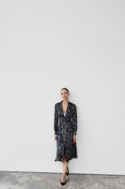 Robe Liviane Boutonnee Femme*CAROLL Hot