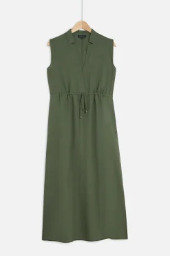 Robe Longue Amy 100% Lin Femme*CAROLL Cheap