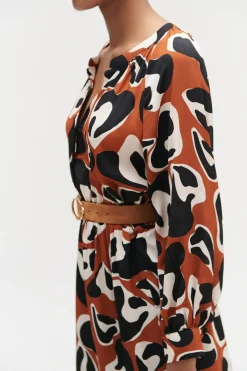 Robe Macha Imprimee Femme*CAROLL Cheap