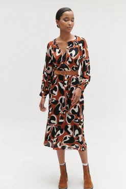 Robe Macha Imprimee Femme*CAROLL Cheap