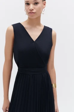 Robe Mini Bleu Marine Femme*CAROLL Sale