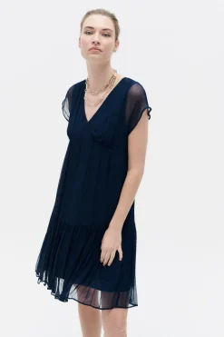 Robe Reliane Bleu Marine Femme*CAROLL Flash Sale