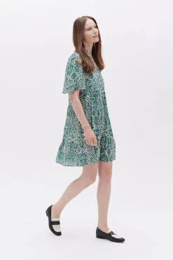 Robe Rina Bleu Turquoise Femme*CAROLL Clearance