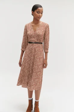 Robe Samira Cache-Coeur Femme*CAROLL Discount