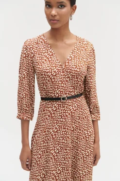 Robe Samira Cache-Coeur Femme*CAROLL Discount