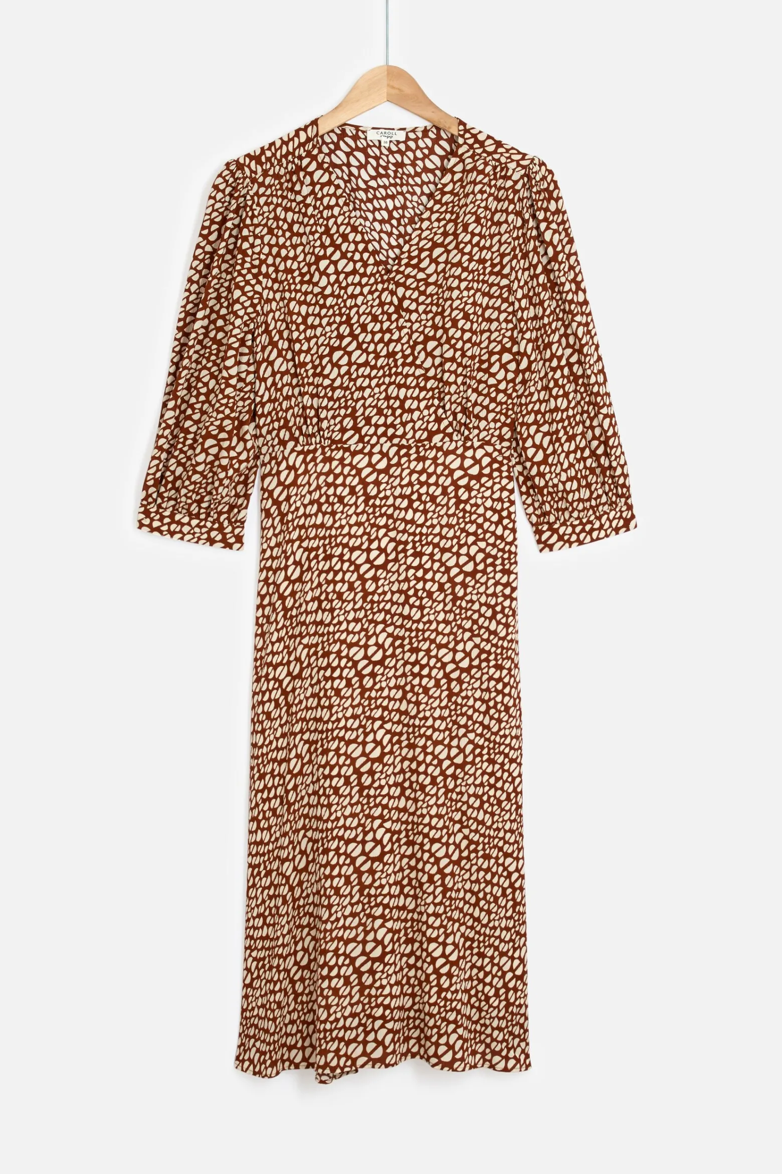 Robe Samira Cache-Coeur Femme*CAROLL Discount