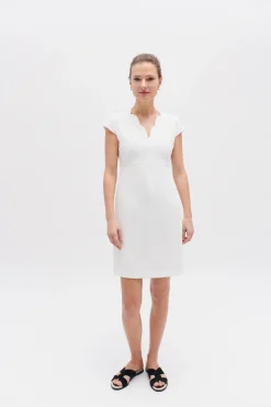 Robe Structuree Myra Ivoire Femme*CAROLL Outlet