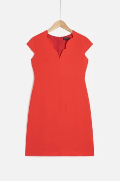 Robe Structuree Myra Rouge Femme*CAROLL Clearance