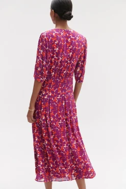 Robe Victoria En Crepe De Viscose Femme*CAROLL Best Sale
