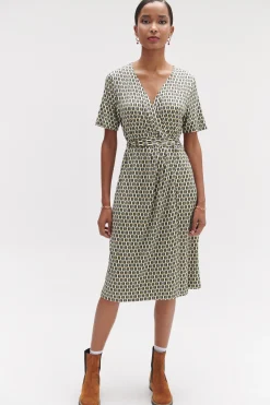 Robe Willy A Motif Graphique Femme*CAROLL Discount