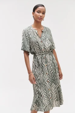 Robe Zumilia A Imprime Zebre Femme*CAROLL Hot