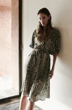 Robe Zumilia A Imprime Zebre Femme*CAROLL Hot