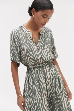 Robe Zumilia A Imprime Zebre Femme*CAROLL Hot