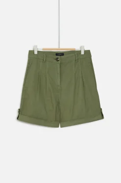 Short Castino Casual Vert Kaki Femme*CAROLL Cheap