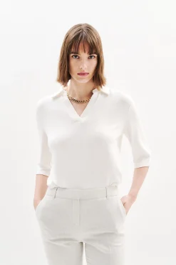 Tee Shirt Elisa Ivoire Femme*CAROLL Hot
