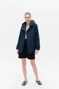 Trench Berlin B Bleu Marine Femme*CAROLL Best Sale