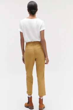 T-Shirt Aja A Visuel Ecru Femme*CAROLL Cheap