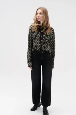 T-Shirt Alba Noir Femme*CAROLL Cheap