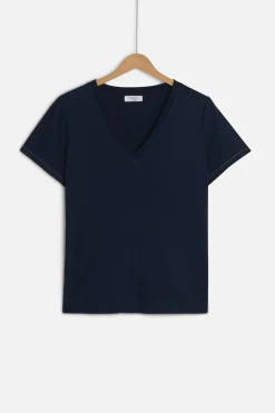 T-Shirt Anita Bleu Marine Femme*CAROLL Shop