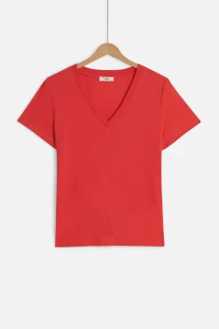 T-Shirt Anita Rouge Femme*CAROLL Flash Sale