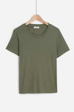 Tshirt Anna Vert Kaki Femme*CAROLL Shop
