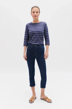 T-Shirt Clotilde Bleu Marine Femme*CAROLL Sale