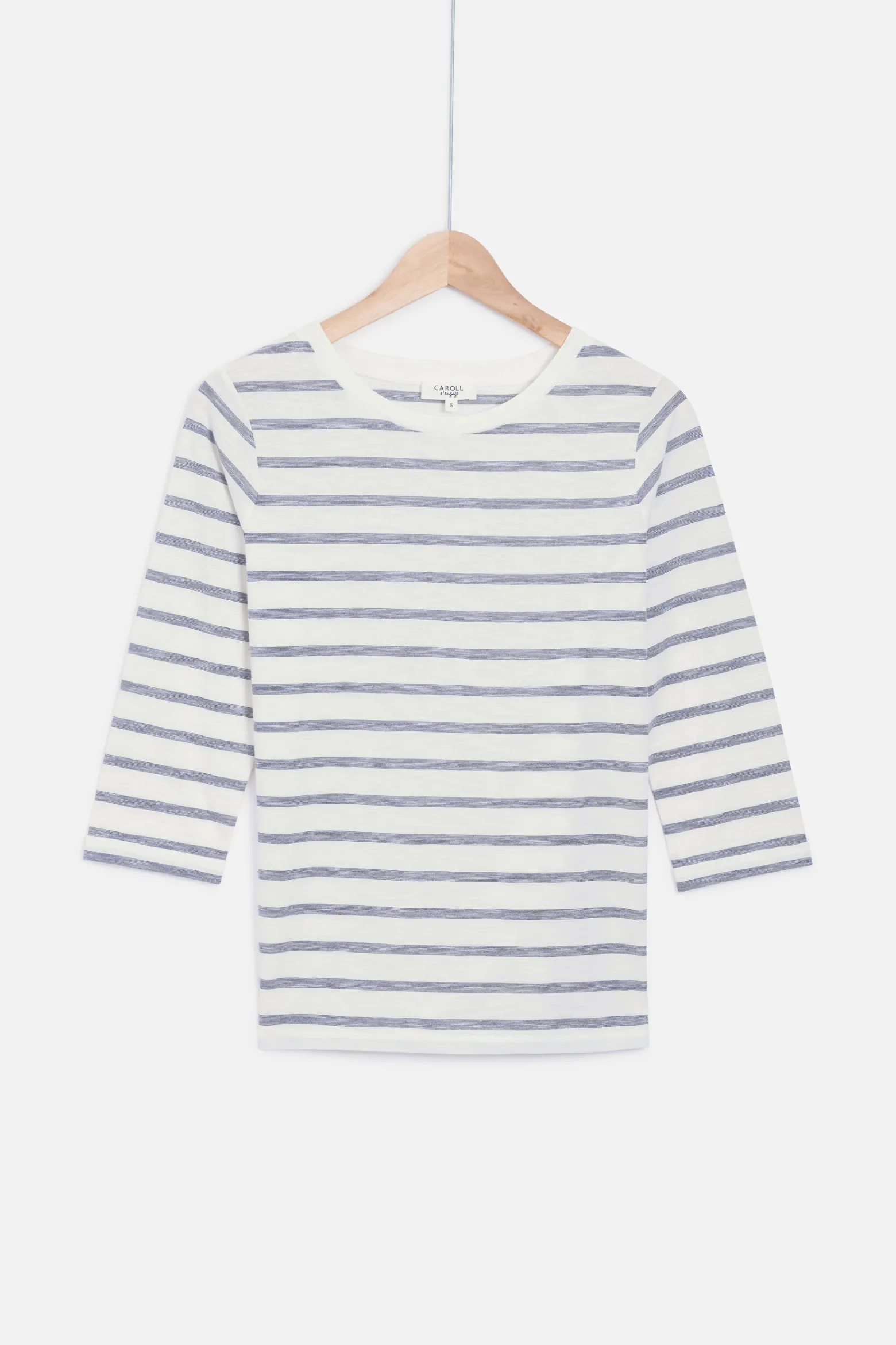 T-Shirt Clotilde Bleu Violet Femme*CAROLL Flash Sale