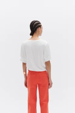 Tshirt Edda Ivoire Femme*CAROLL Best Sale
