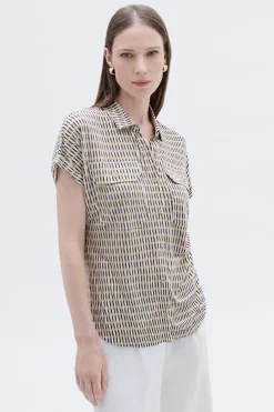 T-Shirt Eva Taupe Femme*CAROLL Best Sale