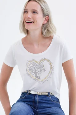 T-Shirt Janice Toutes A L'Ecole Femme*CAROLL Sale