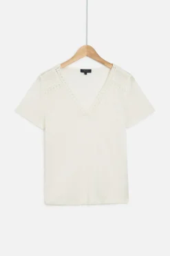 T-Shirt Lolita 100% Lin Femme*CAROLL Sale
